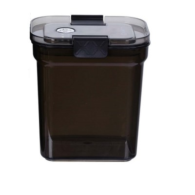 2020 New Design Plastic Food Storage Container Coffee Bean Keeper with Air Release Valve in 1000ml